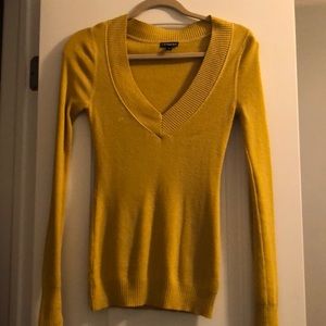 Gold Express vneck sweater
